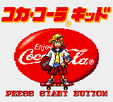 Заставка игры Coca-Cola Kid